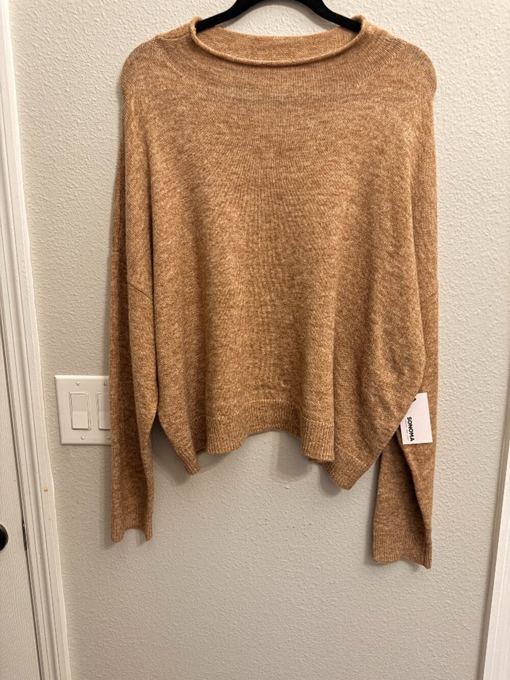 SONOMA SOFT Beige Sweater- L